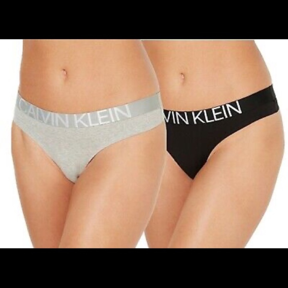 Calvin Klein Statement 1981 Thong Set Of 2